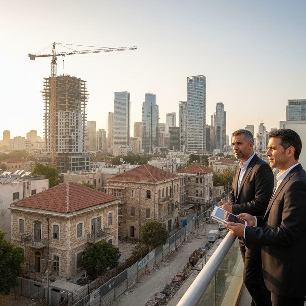 פער מטריד בענף הנדל"ן: שיא באישור תוכניות מול צניחה בהיתרי בנייה להתחדשות עירונית